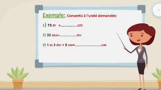 Les unités de mesures de longueur