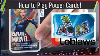 How To Play The Power Card Game Full Instructions and Hands On! Loblaw Universe