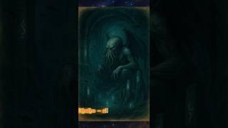 You Thought Cthulhu Was Top? Think Again.”#Lovecraft #CthulhuMythos   #Shorts #Lovecraftian