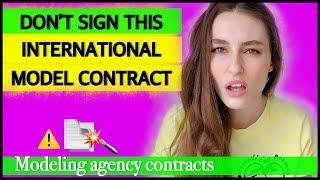 International model contract | MODELING AGENCY CONTRACT