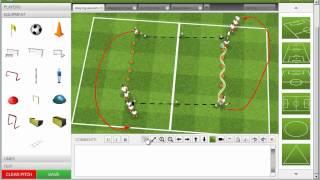 Cloning Objects (Players, Equipment, Text and Lines) in SportSessionPlanner Session Creator