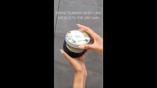 #Shorts I tried The Body Shop Moringa Body Butter for dry skin #thebodyshop