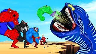 Rescue All HULK Family & SPIDERMAN, SUPERMAN vs EL GRAN MAJA : Returning From The Dead SECRET -FUNNY