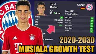 JAMAL MUSIALA GROWTH TEST (2020-2030) - FIFA 21 Career Mode