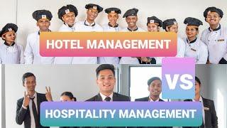 Hotel vs Hospitality Management ? What to choose ?