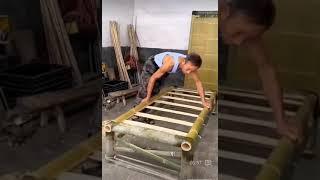 Bamboo bed, how to make handmade bamboo bed