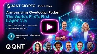#QUANT #QNT Token QNT EXPLODES! Quant's SHARP Price Surge Overledger Fusion L2.5 50X in June'25! 