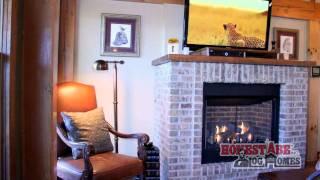 Honest Abe Log Homes Timber Frame Home from the Greenwood Plan