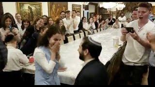 Surprise Marriage Proposal During Havdalah!