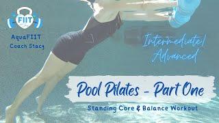 Pool Pilates best Aqua Toning Exercises for your Core & Abs in your Pool - Part 1 AquaFIIT