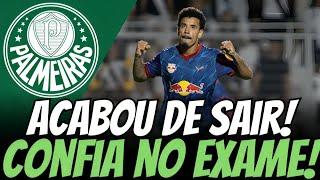 ACABOU DE SAIR! ESTA CONFIANTE! NOTICIAS DO PALMEIRAS