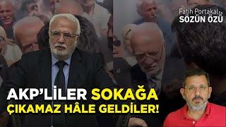 AKP’LİLER SOKAĞA ÇIKAMAZ HALE GELDİ! PROTESTO EDİLDİLER