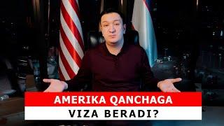 Amerika qanchaga viza beradi?