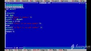 EVEN ODD NUMBER PROGRAM IN C++