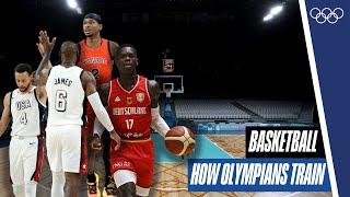 How do basketball players train? ️️| How Olympians Train