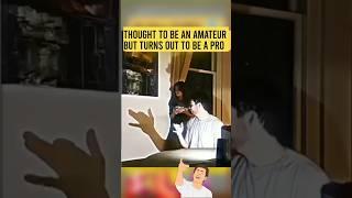 thought to be an amateur but turns out to be a pro #funny