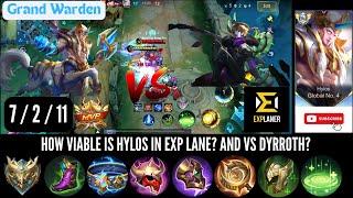 HYLOS BEST BUILD 2024 & GAMEPLAY TUTORIAL | IS HYLOS VIABLE IN EXP LANE AND HOLD UP AGAINST DYRROTH?