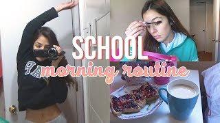 RUTINA DE MAÑANA PARA IR AL COLEGIO | Valentina Gonzzz