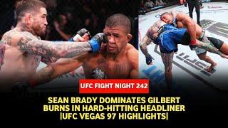 UFC Fight Night 242 results: Sean Brady Grinds Burns To Decision Victory, Calls Out Garry