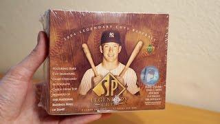 2004 Upper Deck Legendary Cuts - 1 Box Break #3! HOF CUT!