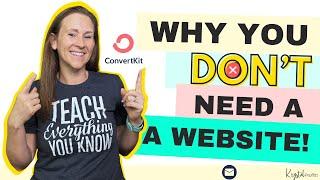 Why You No Longer Need a Website for Your Content! | ConvertKit Creator Profile Tutorial