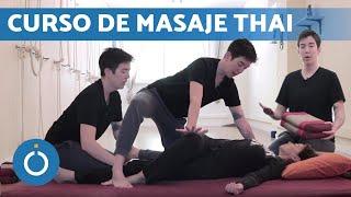 Curso de MASAJE TAILANDES  Técnicas de MASAJE TRADICIONAL THAI