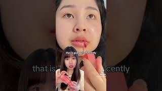 How to get DEWY juicy lips like kpop idols #kbeauty #korean #koreanmakeup #kpop #idol #lipstick