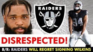 Christian Wilkins DISRESPECTED By Bleacher Report | Las Vegas Raiders Rumors