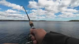 Fishing at Halifax Waterfront, Nova Scotia