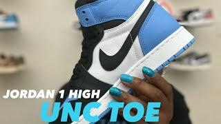 Jordan 1 High UNC Toe *Review + ON FEET*