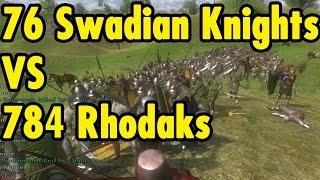 76 Swadia Knights vs 784 Rhodak Army - TOTALLY LEGIT...ish