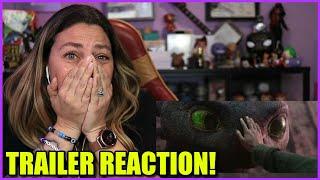 How To Train Your Dragon Teaser Trailer Reaction (Live Action): WHY AM I SO EMOTIONAL?!