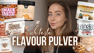 CHUNKY FLAVOUR, SMACKTASTIC, FOODSPRING - XXL GESCHMACKSPULVER TEST!!  // annrahel