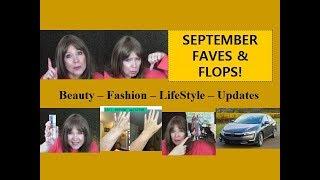 September FAVES & FLOPS!   Beauty * Fashion *  Lifestyle 40+ 50+ 60+ 70+