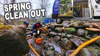HOW To Effectively Clean Out YOUR Water Feature