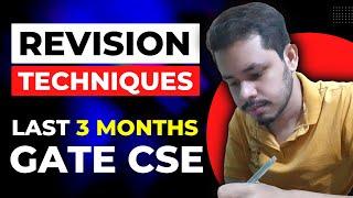 My own Revision techniques that doubled my marks | GATE CSE 2023