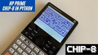 HP Prime CHIP-8 Emulator in Python and Games including Space Invaders and Pac-Man