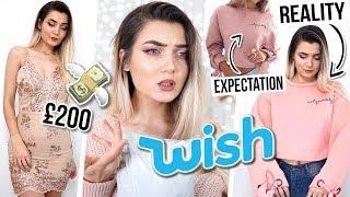 I SPENT £200 ON WISH APP CLOTHING... I WISH I DIDN'T!