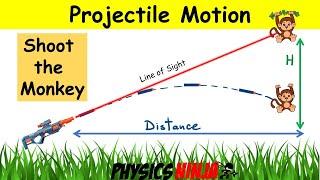 Projectile Motion: Shoot the Monkey