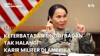 Keterbatasan Tinggi Badan Tak Halangi Karir Militer Perempuan Keturunan Indonesia di Amerika