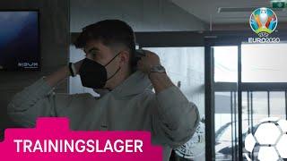 Ankunft Timo Werner, Kai Havertz und Ilkay Gündogan | UEFA EURO 2020 | MAGENTA TV