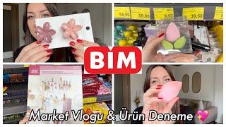 BİM AKTÜEL MARKET TURU VLOGU  FİYATLARIYLA  | MİNİ ÜRÜN DENEME ‍️ | NATURALOVE ÇİÇEK SÜNGER 