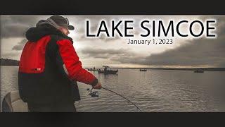 Fishing Lake Simcoe for Whitefish and Lake Trout. Fox Fishing 4K ULTRA HD.