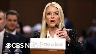 Pam Bondi's Senate confirmation hearing for attorney general | CBS News