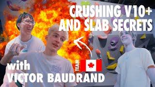 HARD BOULDERING AND SLAB SECRETS WITH VICTOR BAUDRAND