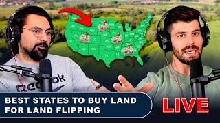 Best U.S. States to Buy Land for Land Flipping