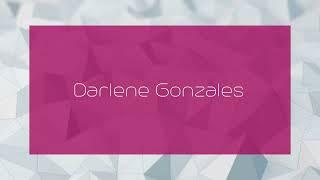 Darlene Gonzales - appearance