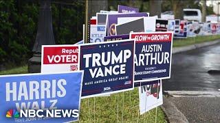 Political yard signs stolen and vandalized as election tensions rise