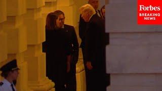 BREAKING NEWS: President-Elect Trump Arrives On Capitol Hill