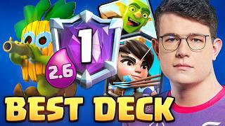 IMPOSSIBLE TO DEFEND! BEST LOG BAIT DECK in CLASH ROYALE!